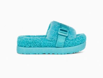 UGG Fluffita Slippers for Womens - Clear Water/Turquoise India